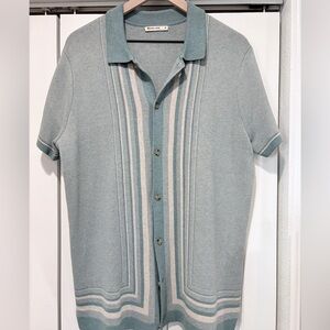 Marine Layer Button Down Sweater Polo